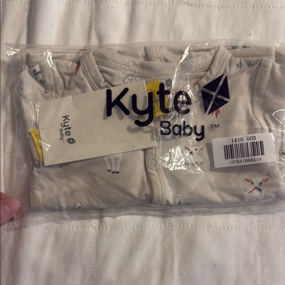 Kyte BABY GOAT snap romper